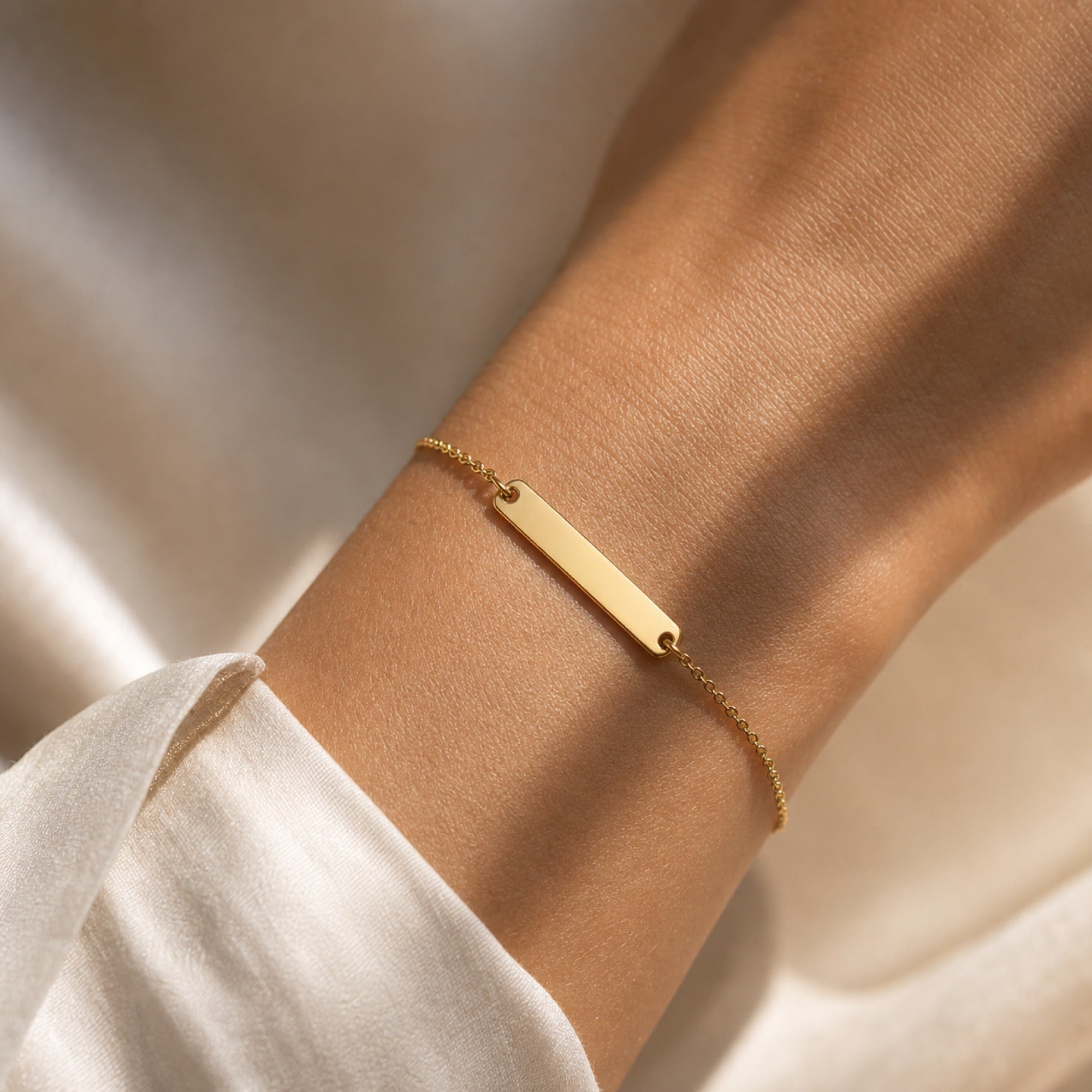 Lettre Engravable Bracelet